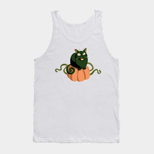 Pumpkin kitty Tank Top